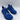 Salvatore Ferragamo Men’s Nima Blue Knit Lace-Up Runner Sneakers Size 10 M - Very Good - Ufashion