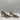 Karl Lagerfeld GLORA Beige Leather Pointy Toe Slip On High Heels Women’s 6.5M/37 - Very Good - Ufashion