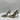 Sam Edelman Hazel Polka-Dot Textile & Leather Heeled Courts Gold Size 8.5 - Very Good - Ufashion