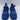 Salvatore Ferragamo Men’s Nima Blue Knit Lace-Up Runner Sneakers Size 10 M - Very Good - Ufashion