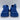 Salvatore Ferragamo Men’s Nima Blue Knit Lace-Up Runner Sneakers Size 10 M - Very Good - Ufashion