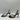 Women’s Saks Fifth Avenue Embellished Leather Stiletto Heel Sandals Black Sz 7M - Very Good - Ufashion