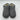 Women’s Clarks Cable Knit Sweater Clogs Dark Grey Size 7M - Very Good - Ufashion