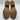 NWB TOMS Women's Leighton Block Heel Boots Brown Size 10 - Ufashion