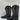 Dan Post Men's Milwaukee Leather Western Boots Black Size 9D - Very Good - Ufashion