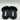 Steve Madden Unisex-Child Jcrown Slipper Black Size 2/3M - Very Good - Ufashion