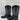Dan Post Men's Milwaukee Leather Western Boots Black Size 9EW - Very Good - Ufashion