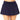 Anne Cole Plus Size Soft Band Rock Swim Skirt Navy 16W - Ufashion