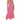 Raviya Women's Cotton Maxi Dress Cover-Up (Pink, Small) - Ufashion