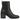 ZODIAC Womens Claret Block Heel Bootie Black 6.5 M - Very Good - Ufashion