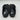 Men’s Cavalli Class Double Buckle Strap Sandals Black Size 5 - Very Good - Ufashion