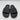 Men’s Valentino by Mario Valentino Giano Logo Slides Black Size 12/45 - Very Good - Ufashion