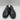 BOSS Men’s Grady Grain Leather Moccasins in Black Size 43 - Very Good - Ufashion
