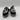 Dolce & Gabbana Men's Portofino Lace Up Sneakers In Black / Sliver Size 38 - Very Good - Ufashion