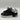 Dolce & Gabbana Men's Portofino Lace Up Sneakers In Black / Sliver Size 38 - Very Good - Ufashion