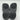 Balenciaga Women’s Logo-Appliqué Slides Black Size 40 - Very Good - Ufashion