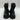 Men's Fendi Force Lace-Up Boots Black Size 6 - Very Good - Ufashion