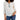 Jm Collection Petite Sequined-Trimmed Y-Neck 3/4-Sleeve Top - Neo Natural SZ PXL - Ufashion