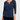 Jm Collection Women's Glitter Jacquard 3/4-Sleeve Top, Blue Size L - Ufashion