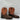 Justin Men's Original Work Boots Joist Brown/Orange Size 13D - Very Good - Ufashion