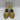 Alexandre Birman Leather Crystal Embellishments Slingback Sandals Gold Size 38 - Very Good - Ufashion