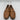 SAKS FIFTH AVENUE Brown Leather Moc Toe Driving Bit Loafers, Women’s 9B - Very Good - Ufashion