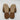 Women’s Saks Fifth Avenue Sally Knot Flat Mules Brown Size 9.5M - Very Good - Ufashion