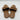 Women’s Saks Fifth Avenue Sally Knot Flat Mules Brown Size 9.5M - Very Good - Ufashion