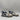 W6YZ Men’s Suede & Nylon Sneakers White/Beige/Navy Size 8.5 - Very Good - Ufashion