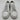 Valentino Men's White Leather Lace Up Sneakers White Size 10 - Very Good - Ufashion