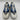 Men’s Valentino Garavani Wade Runner Low-Top Sneakers Blue/White Size 42 - Very Good - Ufashion