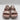 Adults Crocs Classic Crush Shimmer Sandal Slides Rose Gold Size 13M - Like New - Ufashion
