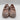Adults Crocs Classic Crush Shimmer Sandal Slides Rose Gold Size 13M - Like New - Ufashion