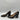 Women’s Sergio Rossi Block Heel Patent Leather Pumps Gray Size 39 - Very Good - Ufashion