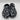 NWOB Crocs Adult Baya Seasonal Printed Clogs Black/White Size 12M - Like New - Ufashion