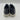 Women’s Vince Benfield Croc Embossed Leather Sneakers Navy Blue Size 8M/38 - Very Good - Ufashion