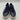 Women’s Vince Benfield Croc Embossed Leather Sneakers Navy Blue Size 8M/38 - Very Good - Ufashion