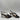 Saks Fifth Avenue Women's Jeanne Metallic Strappy Leather Sandals Black 6.5M - Very Good - Ufashion