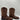 Justin Men's Canter Brown Square Toe Western Boots Size 9D - Ufashion