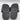 Karl Lagerfeld Women's Bryton Buckle Flat Sandals In Black Size 9M/40 - Very Good - Ufashion
