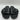 Karl Lagerfeld Women's Bryton Buckle Flat Sandals In Black Size 9M/40 - Very Good - Ufashion