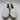 Valentino by Mario Valentino Jessi Logo Leather Espadrilles Flats White Size 39 - Very Good - Ufashion