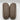 Cushionaire Women's Feather Recovery Sandal Slides Brown Size 11/41 - Ufashion
