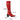 Journee Women's Comfort Foam Wide Calf Gaibree Boots Red, 9 Wide - Like New - Ufashion