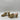 Women’s Loeffler Randall Penny Knotted Lamé Sandal Gold Size 5.5B - Very Good - Ufashion