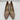 Karl Lagerfeld ROULLE Beige Leather Pointy Toe Slip On High Heels Women’s 6M/36B - Very Good - Ufashion