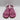 Alexandre Birman Women's Slim Clarita Suede Platform T-Strap Sandals Pink 37 - Very Good - Ufashion