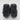 Women’s Aerosoles Tara Mesh Slides Black Size 8.5M - Very Good - Ufashion
