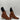 Clergerie Women’s Booties Leather Brown Size 37 - Very Good - Ufashion