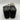 Karl Lagerfeld Paris Fenya Transparent Platform Slides Black Size 7.5M/38 - Very Good - Ufashion